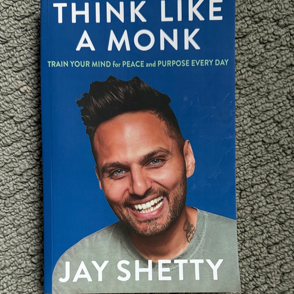 Think Like a Monk Book by Jay Shetty